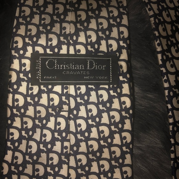 Vintage Christian Dior Crevates Tie, GREAT Conditi - Picture 4 of 6